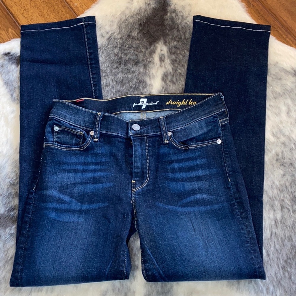 7 For All Mankind Straight Leg Jeans 29